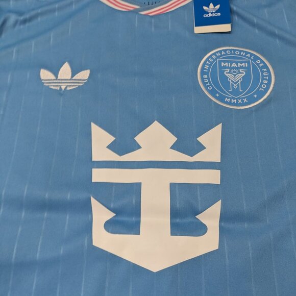 Messi #10 Inter Miami CF 25/26 Third Aqua Adidas Jersey - Picture 6 of 11